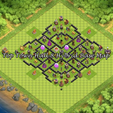 Top Town Hall 8 Hybrid BaseMap icon