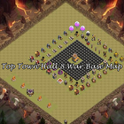Top Town Hall 8 War Base Map icon