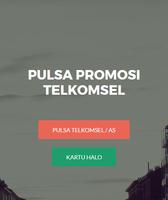 top up pulsa simpati telkomsel الملصق