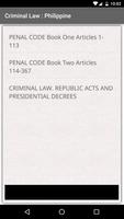 Philippines : Criminal Law imagem de tela 2