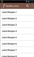 Healthy Juice Recipes captura de pantalla 1