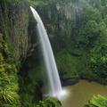 High beautiful waterfall