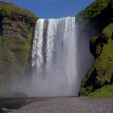 The outstanding huge waterfall Zeichen