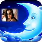 Funny Moon Photo frames ikona