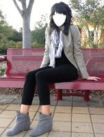 Girls jeans Scarf Screenshot 1