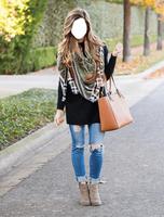 Girls jeans Scarf Screenshot 2
