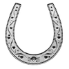 Lucky horse shoe Storm 3D LWP icon