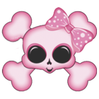 ikon Pink Skull Storm 3D Wallpaper