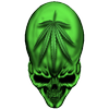 Skull marijuana Storm 3D LWP icon