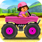 Girl Hill Climb Racing-icoon