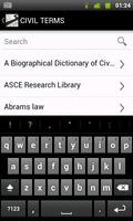 Civil Terms স্ক্রিনশট 1