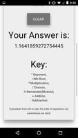 برنامه‌نما CrunchKey - Text Calculator عکس از صفحه