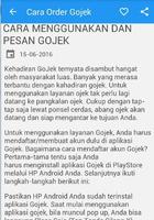 Cara Order Pesan Gojek captura de pantalla 1