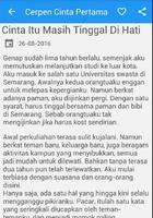 Cerpen Cinta Pertama screenshot 1