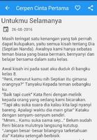 Cerpen Cinta Pertama screenshot 2