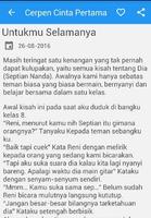 Cerpen Cinta Pertama screenshot 2