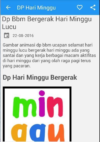 Dp Hari Minggu Animasi Gerak For Android Apk Download