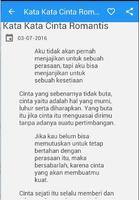 Kata Cinta Paling Romantis 截图 2