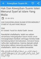 Kewajiban Suami Syariat Islam capture d'écran 1