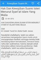 Kewajiban Suami Syariat Islam screenshot 1