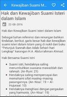 برنامه‌نما Kewajiban Suami Syariat Islam عکس از صفحه