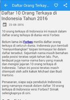 Daftar Orang Terkaya Indonesia screenshot 2