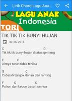Lirik Chord Lagu Anak Indonesia imagem de tela 3