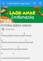 Lirik Chord Lagu Anak Indonesia screenshot 2