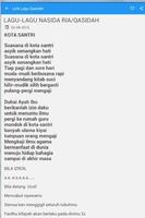 Lirik Lagu Qasidah Sholawat 截图 3