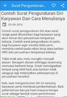 Surat Pengunduran Diri Ekran Görüntüsü 2
