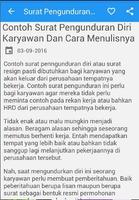 Surat Pengunduran Diri screenshot 2