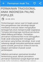 Permainan Anak Tradisional الملصق