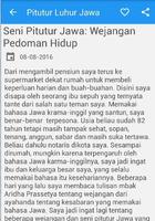 Pitutur Luhur Jawa Wejangan Ekran Görüntüsü 2