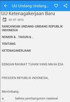 Undang Undang Ketenagakerjaan 截图 2