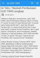 Isi UUD 1945 dan Amandemen ภาพหน้าจอ 2