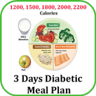 3 Day Diet : Diabetic Patients Diet in 3 Days icône