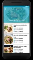 Vegetarian Recipes Free : Quick Vegetarian Food poster