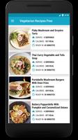 Vegetarian Recipes Free : Quick Vegetarian Food capture d'écran 1