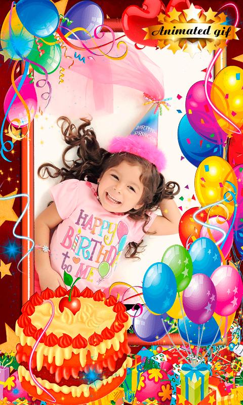 Happy Birthday Gif Photo Frames For Android Apk Download