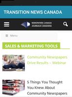 TRANSITION NEWS CANADA poster