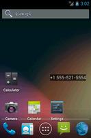 My Phone Number Widget capture d'écran 2