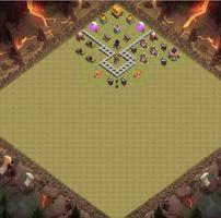 Town Hall 3 War Base Layouts स्क्रीनशॉट 1