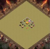 Town Hall 2 War Base Layouts الملصق