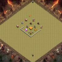 Town Hall 2 War Base Layouts تصوير الشاشة 1