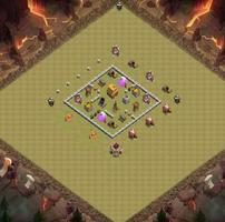Town Hall 4 War Base Layouts تصوير الشاشة 2