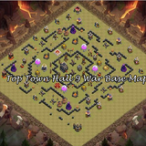 Top Town Hall 9 War Base Map أيقونة