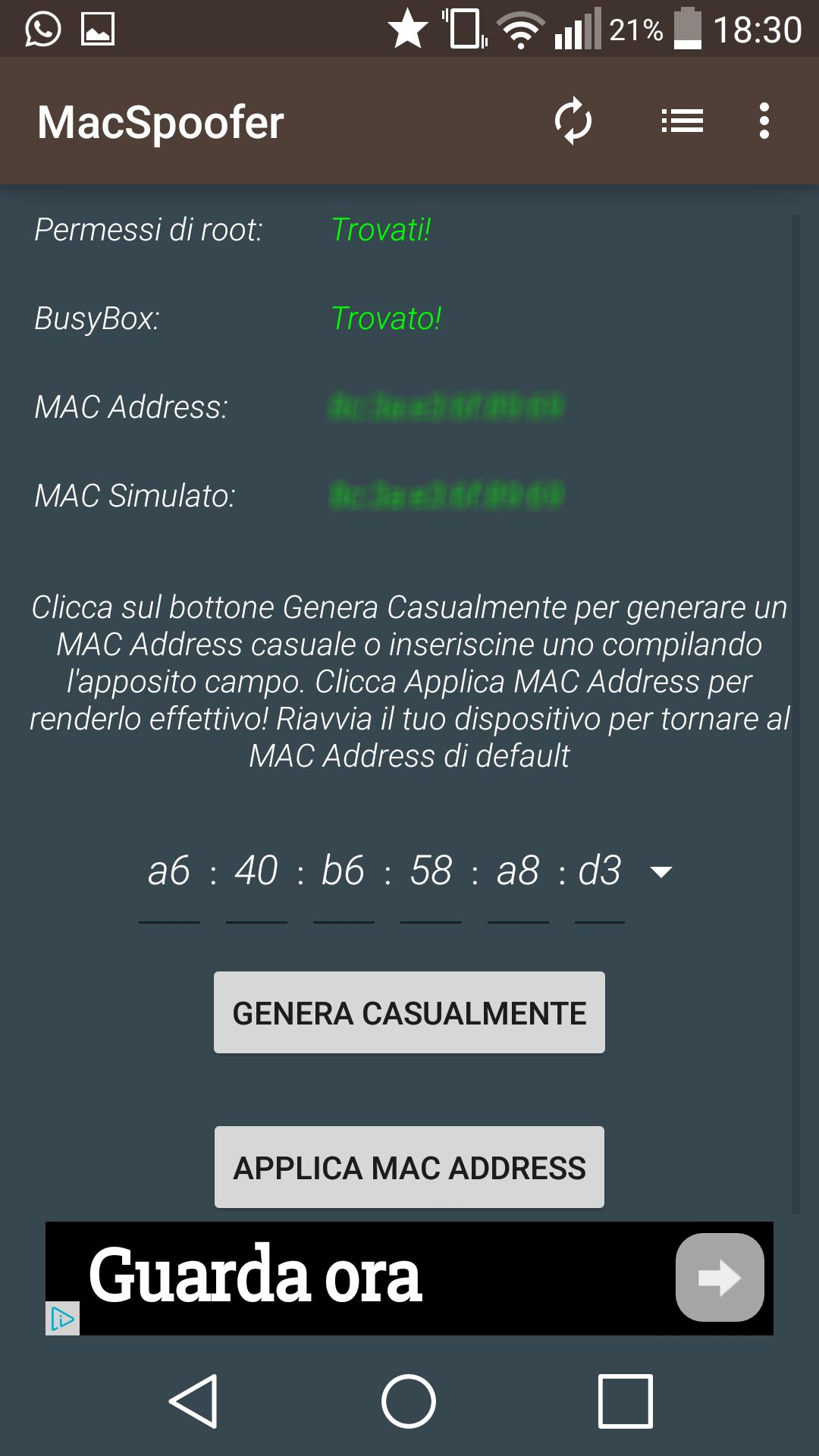 Mac address spoofing app android tv box Mac address spoofing app android tv box