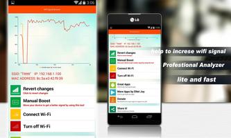 Wifi Booster & Easy Analyzer poster