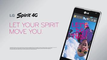 LG Spirit 4G Screensaver App Affiche