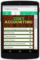 Cost Accounting capture d'écran 1